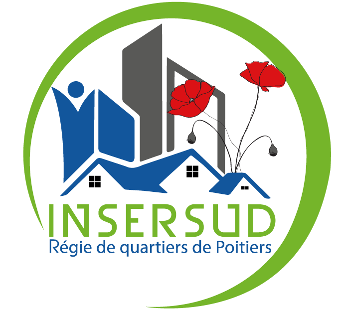 logo Insersud régie de quartiers de Poitiers 86